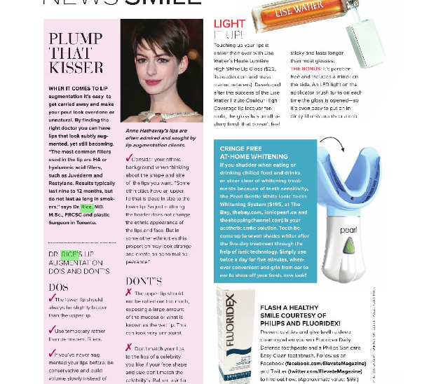 Elevate Magazine – How to Subtly Plump Your Lips